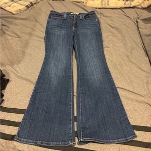 Levi's Dark Blue Flare Jeans